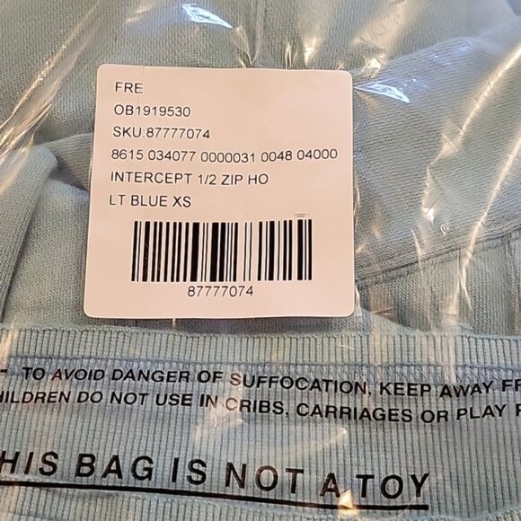 Free People Intercept ½ zip hoodie - light blue - Picture 7 of 11